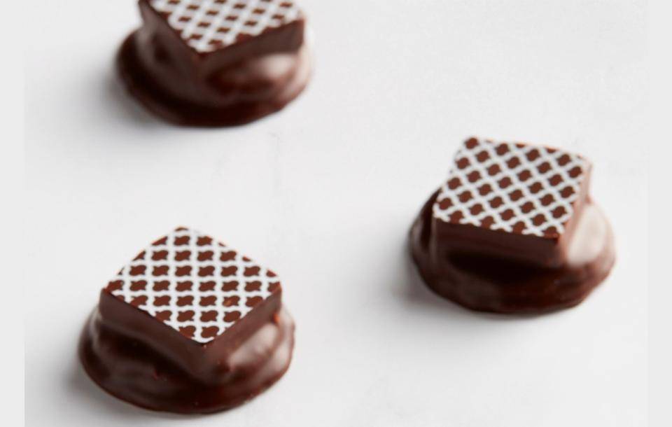 Power 41 Milk Chocolate and Buckwheat Crunchy Bonbons by Chef Philippe Vancayseele