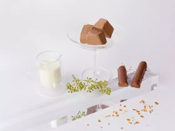 Die ikonischen Milch-Kuvertüren von Carma