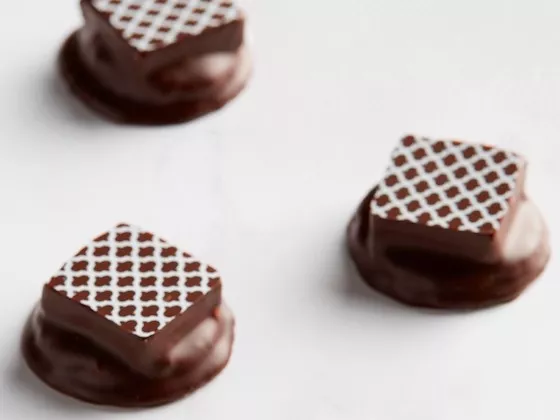 Power 41 Milk Chocolate and Buckwheat Crunchy Bonbons by Chef Philippe Vancayseele